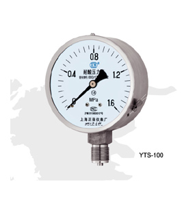 YTS系列耐酸压力表