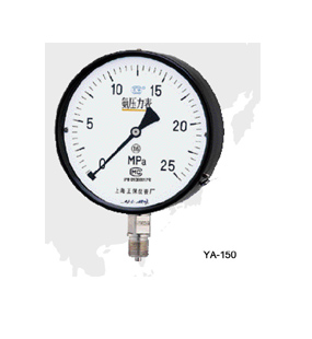 YA-B-F 系列全不锈钢氨压力表