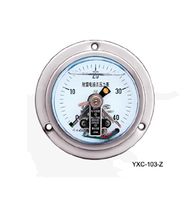 YXC-103-Z型抗震型磁助电接点压力表