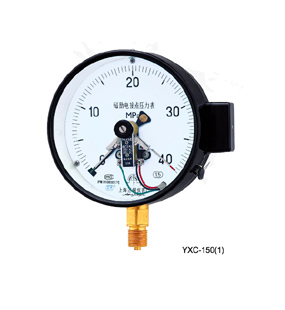 YXC-150(1)磁助电接点压力表（有机表盖）