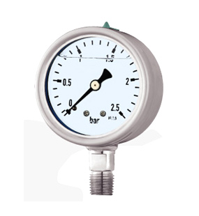 Stinless steel pressure gauge (Different Bezel--“EUROPEAN” Type)